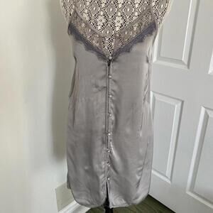 DONT ASK WHY American eagle brand silky grey gray dress one size